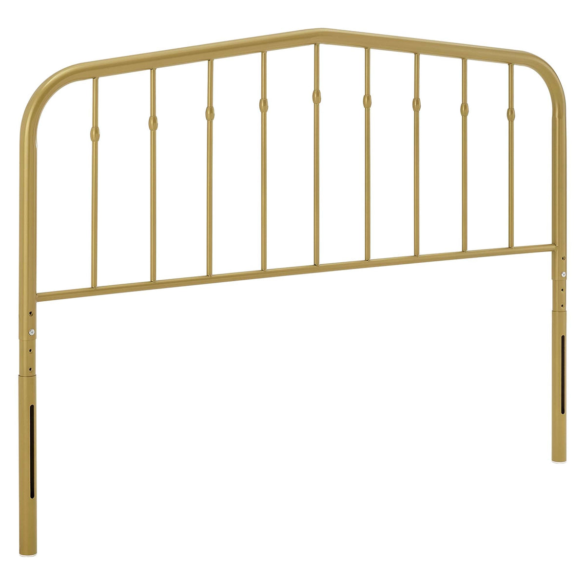 Lennon Gold Metal Queen Headboard - Ornate Home