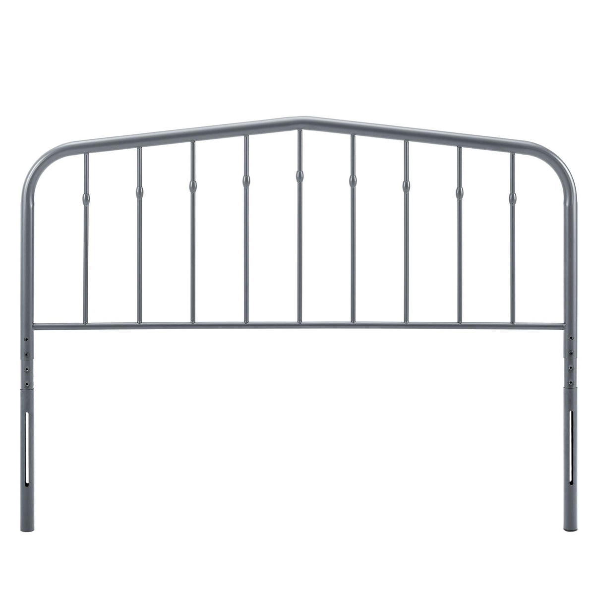 Lennon Gray Metal Full Headboard - Ornate Home