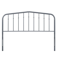 Lennon Gray Metal Full Headboard - Ornate Home
