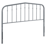 Lennon Gray Metal Queen Headboard - Ornate Home