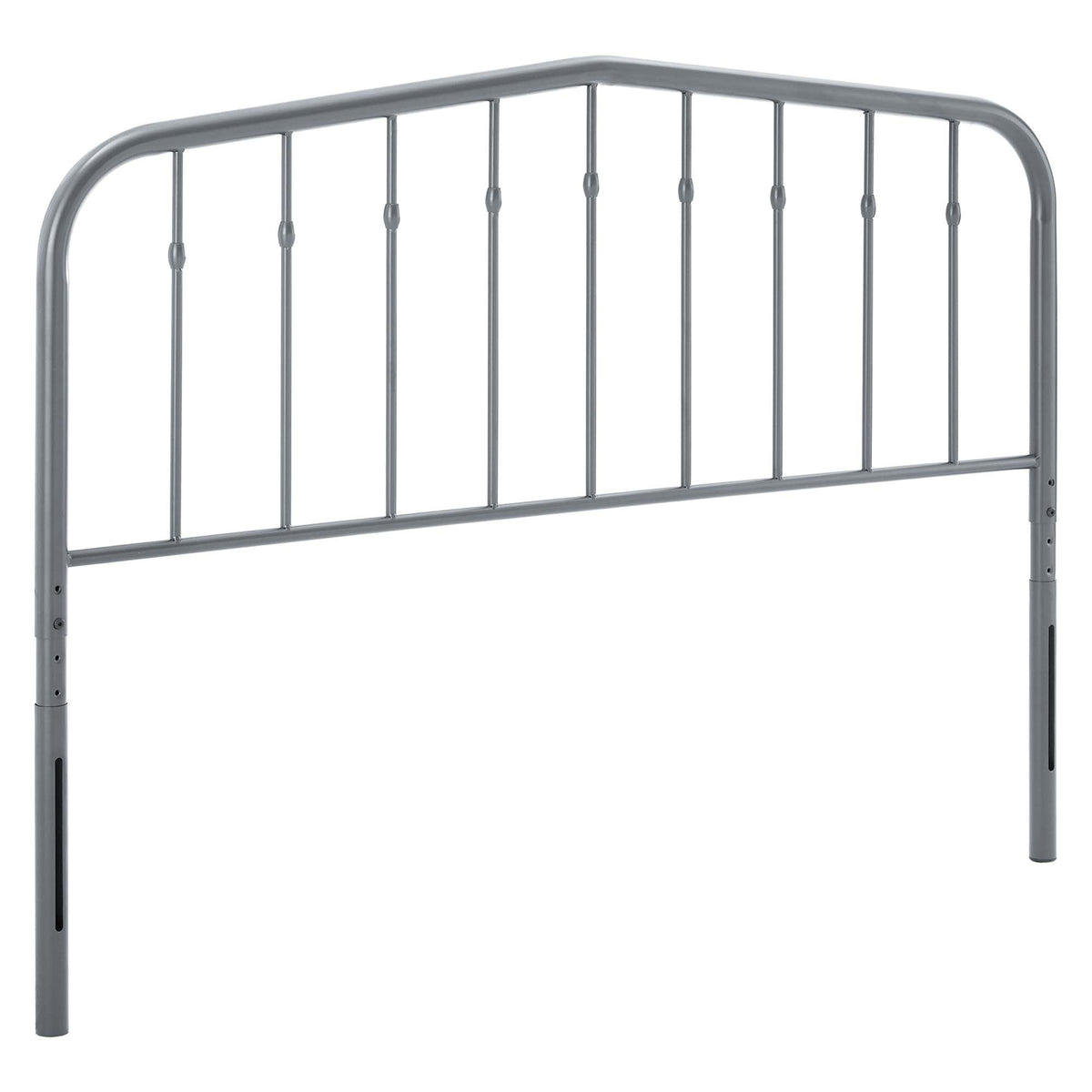 Lennon Gray Metal Queen Headboard - Ornate Home