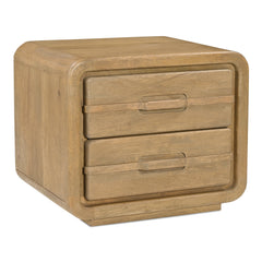 Lennon Vintage Brown Nightstand - Ornate Home