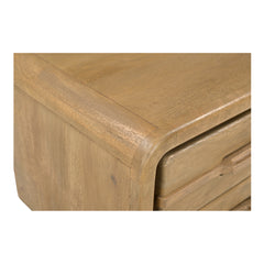 Lennon Vintage Brown Nightstand - Ornate Home