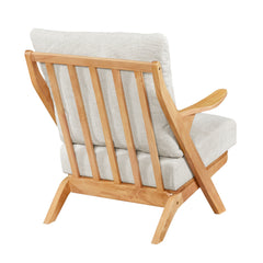 Lennox Beige Natural Accent Chair - Ornate Home