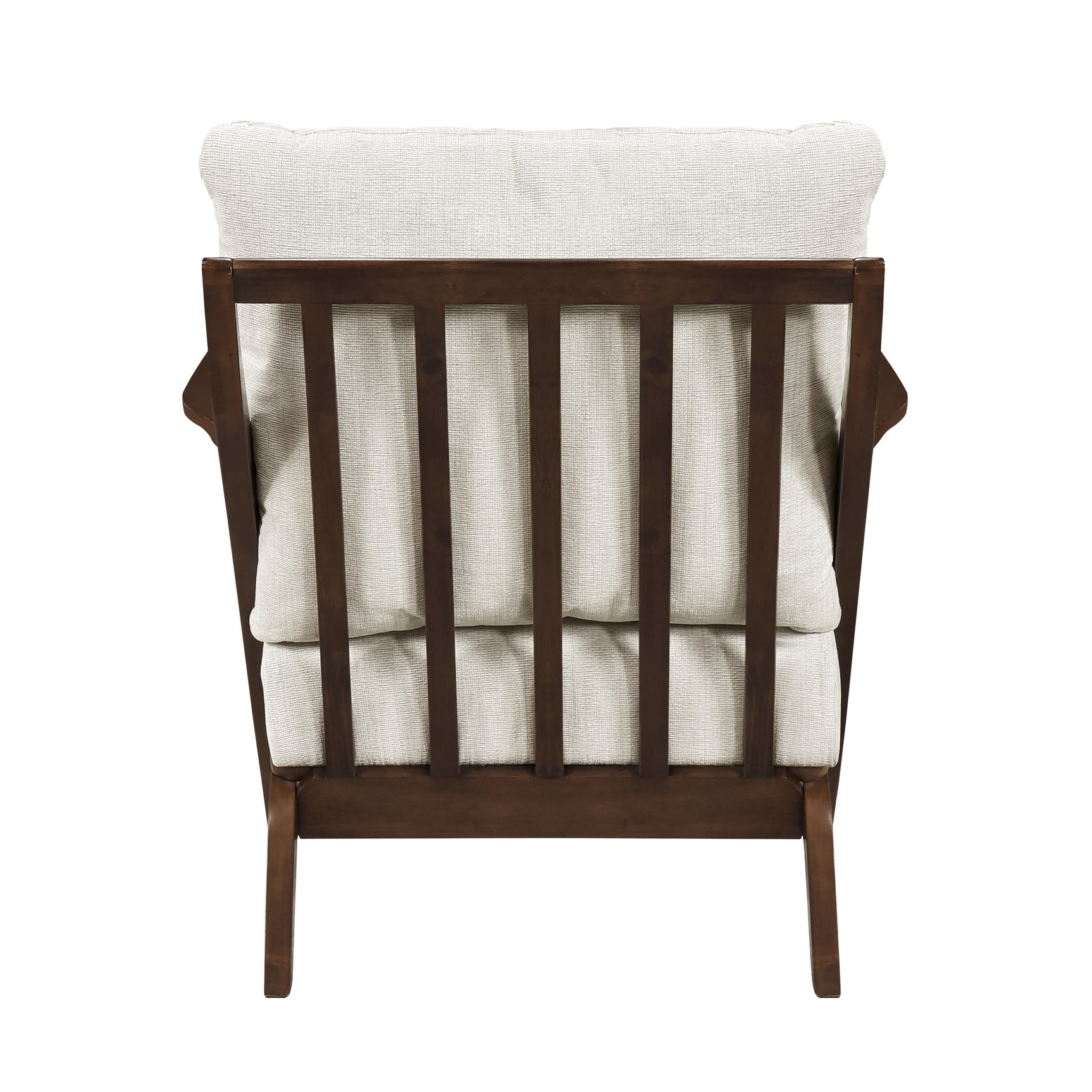Lennox Beige Pascal Brown Accent Chair - Ornate Home