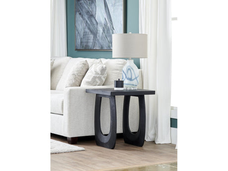 Lennox Black End Table - Ornate Home