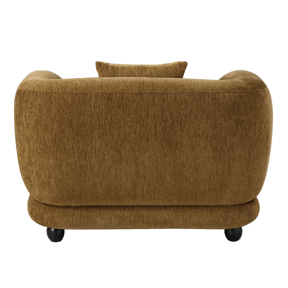 Lennox Brown Chair W/Pillow - Ornate Home