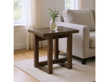 Lennox Brown End Table - Ornate Home