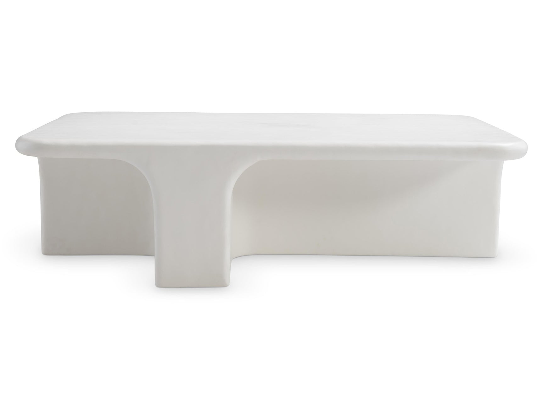 Lennox Chalky White Outdoor Cocktail Table - Ornate Home