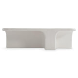 Lennox Chalky White Outdoor Cocktail Table - Ornate Home