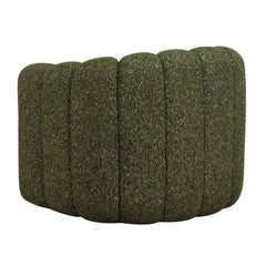 Lenoir Green Upholstered Swivel Chair - Ornate Home