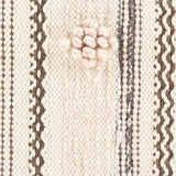 Lenorah Pink&White Textured Throw Pillow - Clearance - Ornate Home