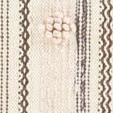 Lenorah Pink&White Textured Throw Pillow - Clearance - Ornate Home
