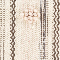 Lenorah Pink&White Textured Throw Pillow - Clearance - Ornate Home
