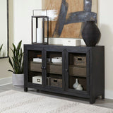 Lenston Black/Gray Accent Cabinet (Online Special Price) - Ornate Home