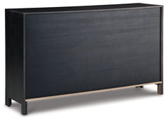 Lenston Black/Gray Accent Cabinet - Ornate Home