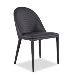 Lenvik Black/White Side Chair (Set of 2) - Ornate Home