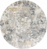 Lenzburg Faux Silk Abstract Rug - Ornate Home