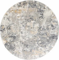 Lenzburg Faux Silk Abstract Rug - Ornate Home