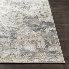 Lenzburg Faux Silk Abstract Rug - Ornate Home
