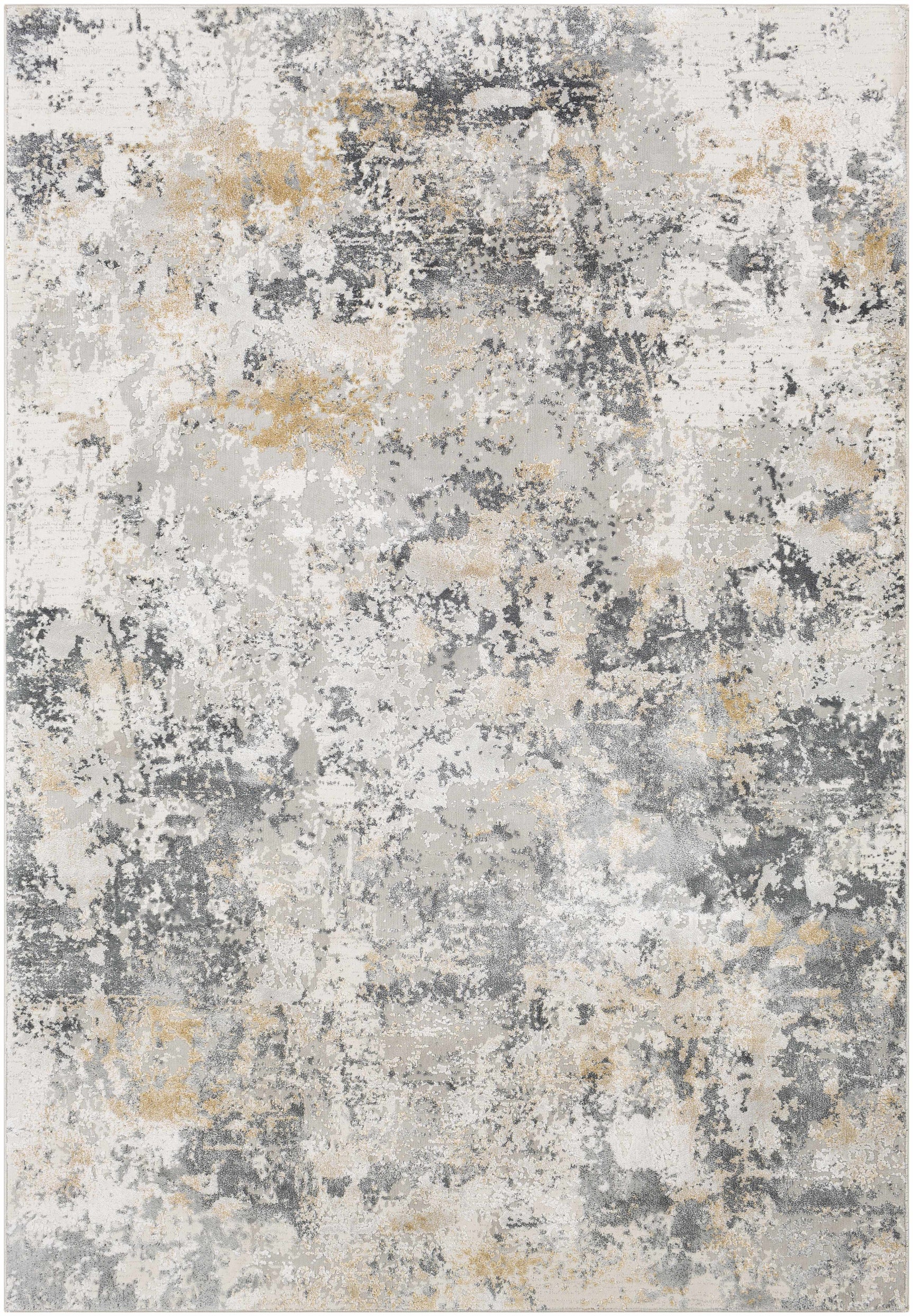 Lenzburg Faux Silk Abstract Rug - Ornate Home