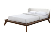 Lenzburg Walnut/Beige Full Bed - Ornate Home