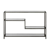 Leo Gray Industrial Console Table - Ornate Home