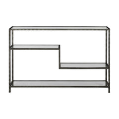 Leo Gray Industrial Console Table - Ornate Home