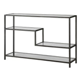 Leo Gray Industrial Console Table - Ornate Home