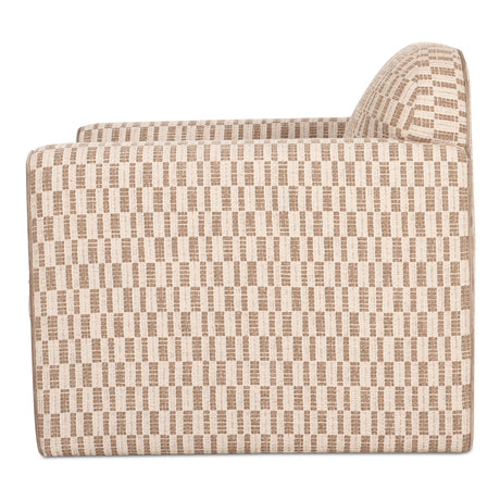 Leo Taupe Accent Chair - Ornate Home