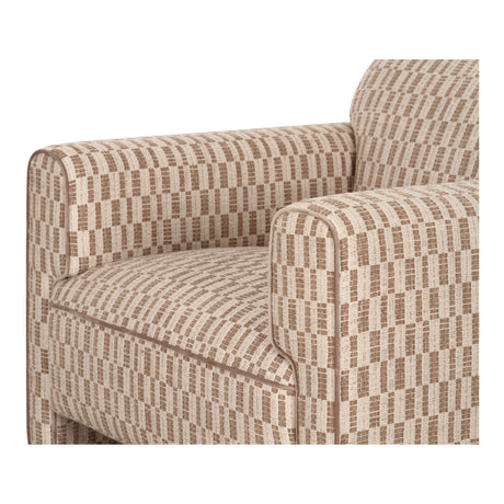 Leo Taupe Accent Chair - Ornate Home
