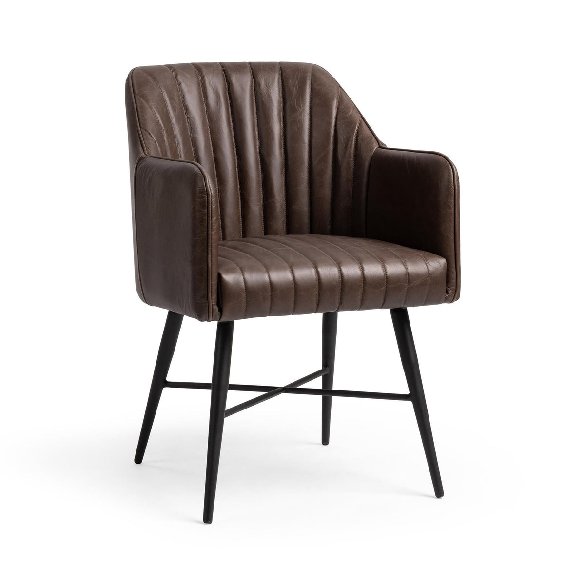 Leon Burnished Walnut Dining Chair