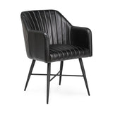 Leon Midnight Raven Dining Chair - Ornate Home