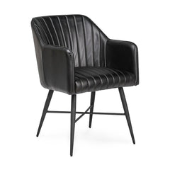 Leon Midnight Raven Dining Chair - Ornate Home