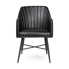 Leon Midnight Raven Dining Chair - Ornate Home