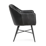 Leon Midnight Raven Dining Chair - Ornate Home
