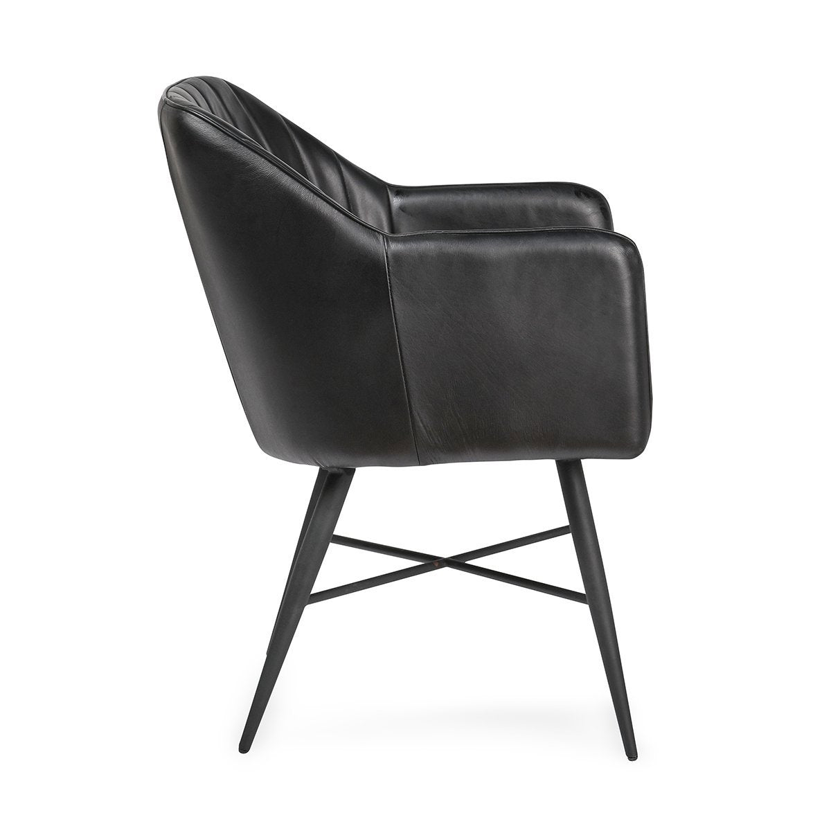Leon Midnight Raven Dining Chair - Ornate Home