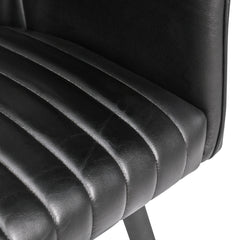 Leon Midnight Raven Dining Chair - Ornate Home