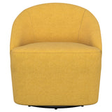Leon Mustard Yellow Accent Chair - Ornate Home