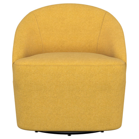 Leon Mustard Yellow Accent Chair - Ornate Home