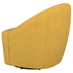Leon Mustard Yellow Accent Chair - Ornate Home