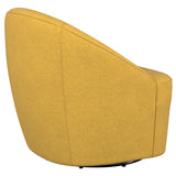 Leon Mustard Yellow Accent Chair - Ornate Home