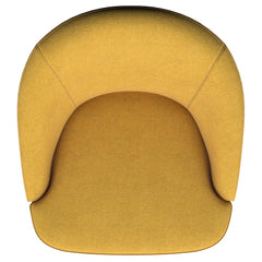 Leon Mustard Yellow Accent Chair - Ornate Home