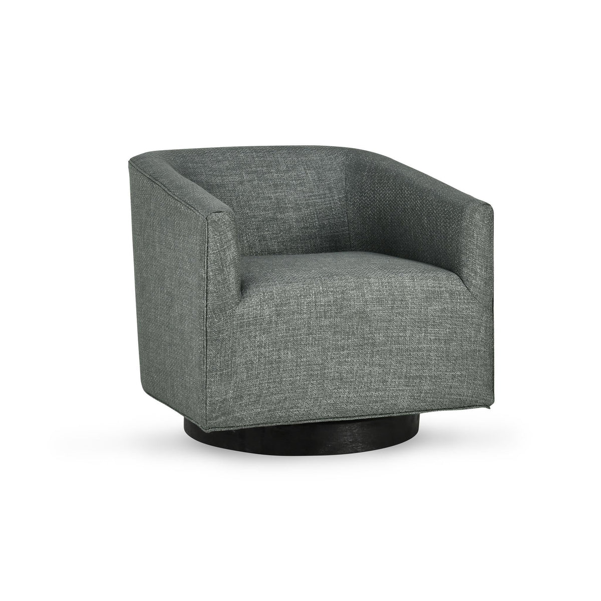 Leonard Dark Gray Swivel Chair
