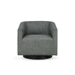 Leonard Dark Gray Swivel Chair