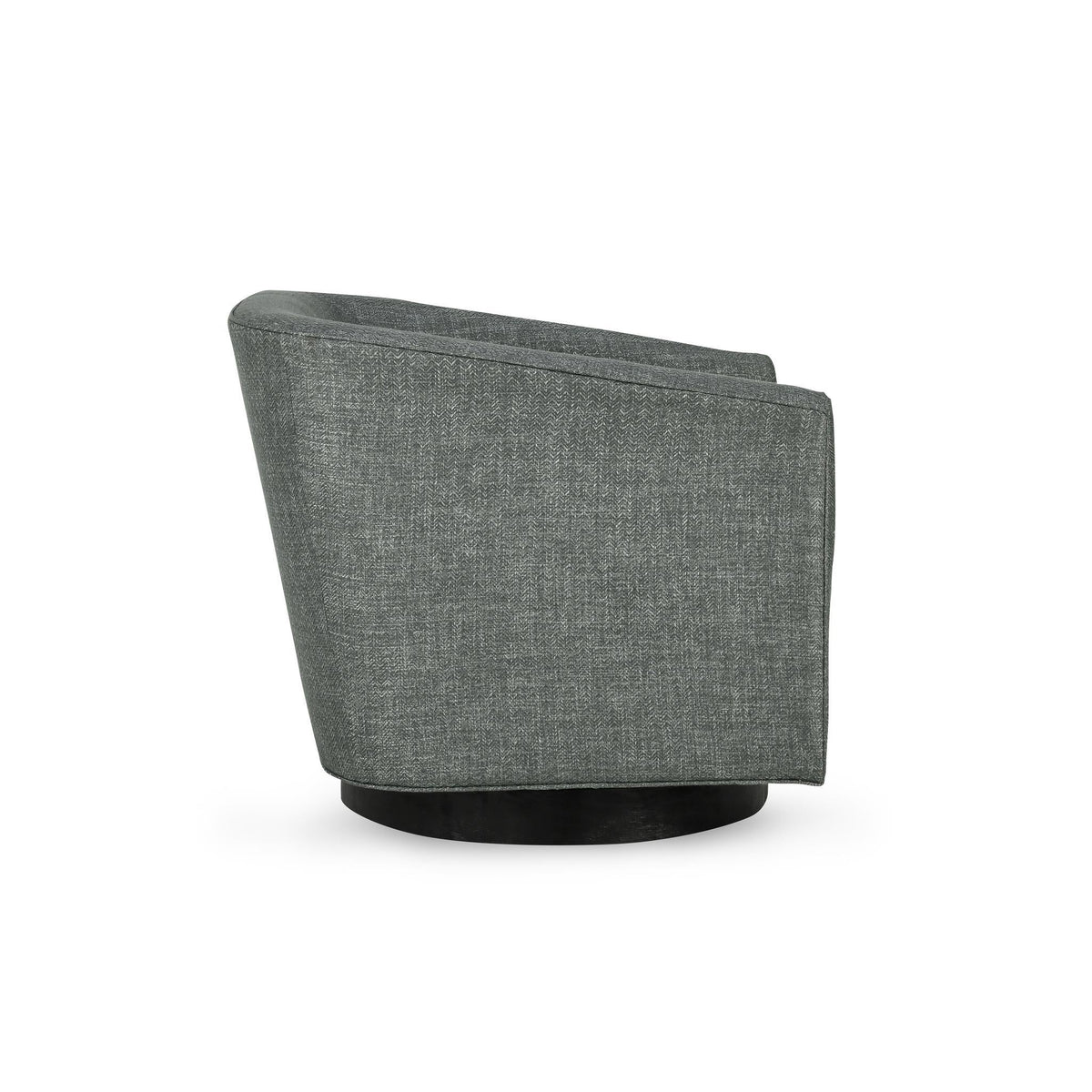 Leonard Dark Gray Swivel Chair