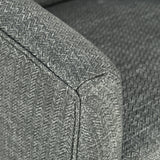 Leonard Dark Gray Swivel Chair