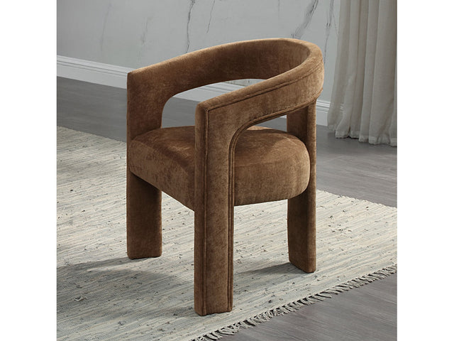 Leonardo Brown Arm Chair (Set of 2) - Ornate Home