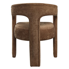 Leonardo Brown Arm Chair (Set of 2) - Ornate Home