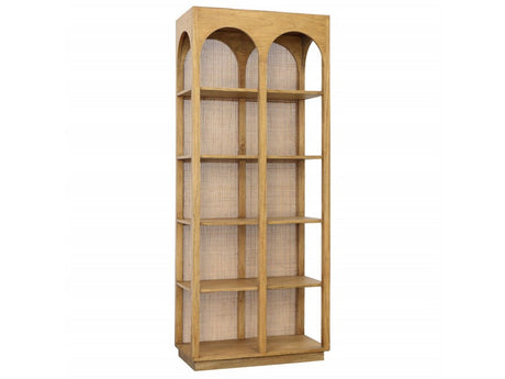 Leonardo Natural Bookcase - Ornate Home